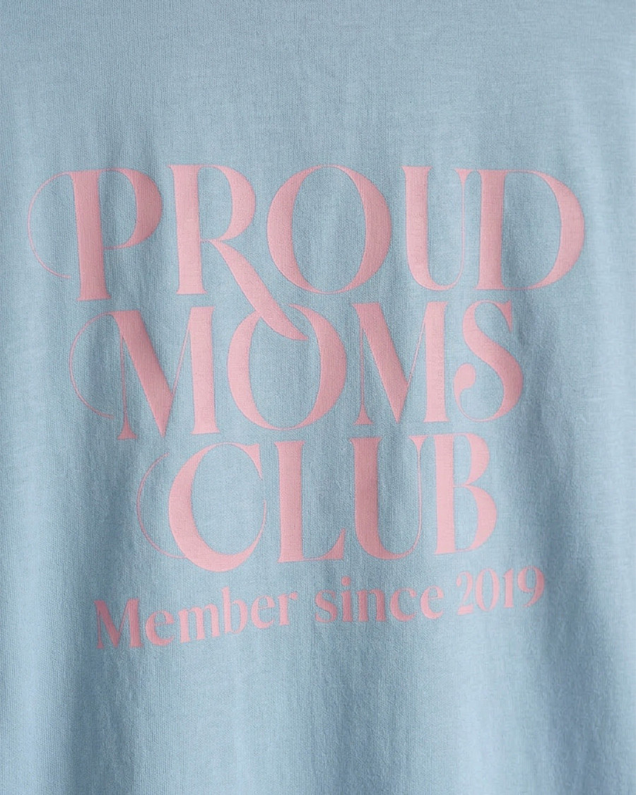 Proud mom club T-shirt (oversized model)