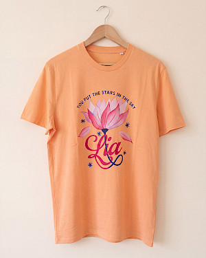 You put the stars in the sky - T-shirt (fitted model) – alternatieve weergave